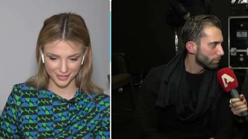 Η αμήχανη απάντηση της Κατερίνας Λιόλιου για την παρουσία του Δημήτρη Κεχαγιά στο J2US - &quot;Σας παρακαλώ δεν θέλω τίποτα&quot;