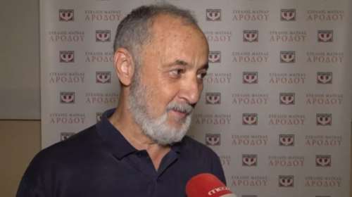 Στέλιος Μάινας: &quot;Το έργο του καλλιτέχνη δεν αποτιμάται εν ζωή, το αποτιμούν οι άλλοι&quot;