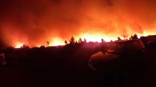 Σε εξέλιξη μεγάλη φωτιά στην Αλεξανδρούπολη - Η 11η πυρκαγιά στον Έβρο μέσα σε 10 ημέρες