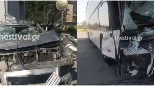 Πλαταμώνας: Φωτογραφίες-σοκ από το τροχαίο με νεκρό 19χρονο - Χαροπαλεύουν άλλοι δύο, ελεύθερος ο οδηγός του ΚΤΕΛ