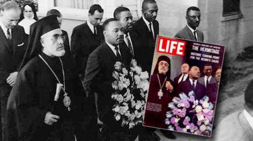 Όταν ο Αρχιεπίσκοπος Αμερικής Ιάκωβος διαδήλωνε δίπλα στον Μάρτιν Λούθερ Κινγκ