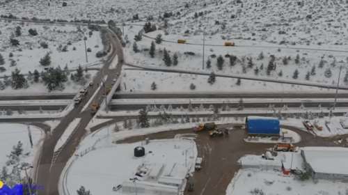 Κακοκαιρία: Το σαρωτικό πέρασμα της &quot;Μήδειας&quot; στο Μαρτίνο από ψηλά [Βίντεο]