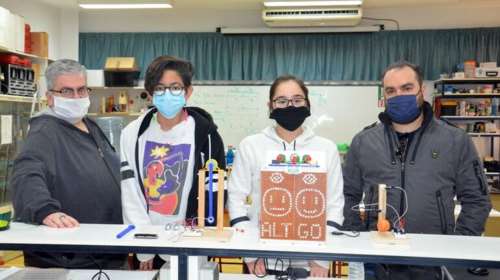 &quot;Εξυπνη&quot; εφαρμογή: Μαθητές στην Κρήτη μας προειδοποιούν για το πότε θα κάνει σεισμό