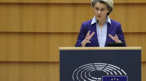 Φον ντερ Λάιεν: Αισιόδοξη ότι θα έχουν εμβολιαστεί 7 στους 10 Ευρωπαίους μέχρι το τέλος καλοκαιριού