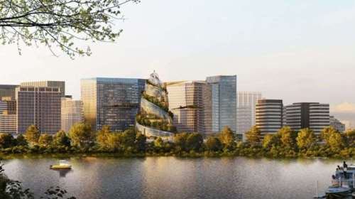 Κάτι μας θυμίζουν τα νέα (περίεργα) γραφεία της Άμαζον