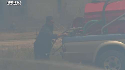 Αργολίδα: Πυρκαγιά στην παραλιακή Ναυπλίου Νέας Κίου [ΕΙΚΟΝΕΣ- ΒΙΝΤΕΟ]