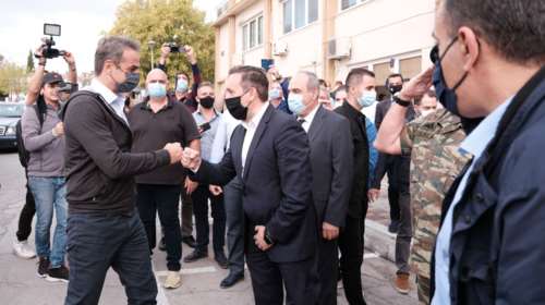 Μητσοτάκης από Έβρο για τον φράχτη: Το ελάχιστο για να νιώθουν ασφαλείς οι Έλληνες πολίτες