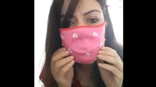 Κορονοϊός: Πώς μπορείτε να φτιάξετε μάσκες στο σπίτι σε ένα λεπτό [βίντεο]