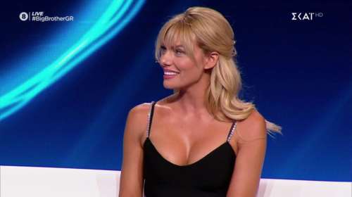 &quot;Big Brother&quot;: H εντυπωσιακή είσοδος της Ιωάννας Μαλέσκου στο πρώτο Live