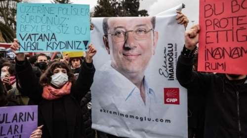 Αντιδράσεις από Γαλλία και Γερμανία για Ιμάμογλου: &quot;Οπισθοδρόμηση για τη δημοκρατία η σύλληψή του&quot;