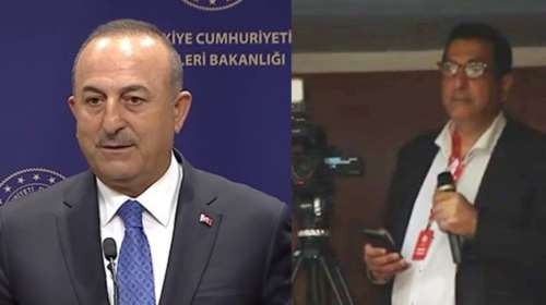 "Έξαλλος" ο Τσαβούσογλου με ερώτηση δημοσιογράφου: "Υποθέτω ότι εννοείς Türkiye και όχι Turkey" [Βίντεο]