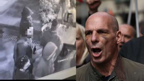 Ξυλοδαρμός Γιάνη Βαρουφάκη: Αυτός είναι ο 35χρονος που προσήχθη - Τον απωθεί έξω από το εστιατόριο