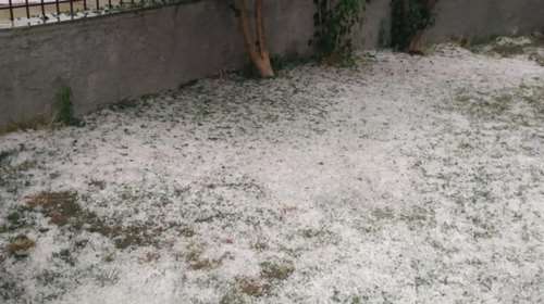 Άσπρισαν από το χαλάζι περιοχές της Κοζάνης [Φωτογραφίες &amp; Βίντεο]