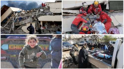 Η τραγωδία στην Τουρκία σε 10 φωτογραφίες: Η ισοπέδωση πόλεων, ο θρήνος για τους νεκρούς και η αγωνία για τους επιζώντες