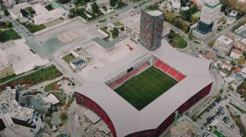 Τίρανα: Αυτό είναι το γήπεδο - έργο τέχνης που θα φιλοξενήσει τον πρώτο τελικό του Europa Conference League [Βίντεο]