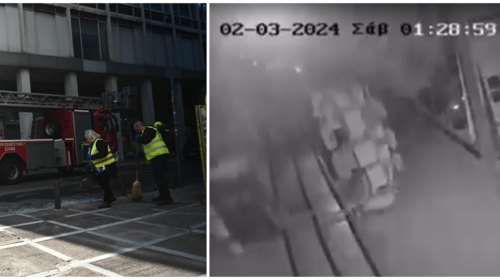 Βόμβα στο κέντρο της Αθήνας: Νέο ντοκουμέντο από τη στιγμή της έκρηξης - Κάμερα έχει καταγράψει τους δράστες [βίντεο]