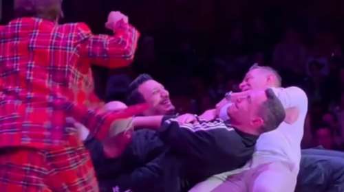 Λευτέρης Πετρούνιας: Πήγε στο τσίρκο με τις κόρες του και εντυπωσίασε το κοινό με μία κωλοτούμπα [βίντεο]