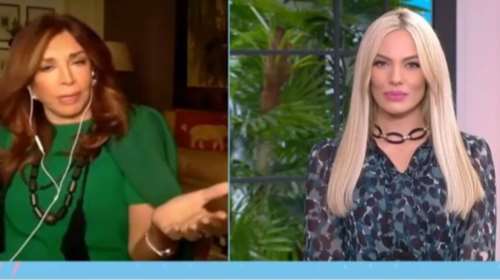 Το παράπονο της Μιμής Ντενίση on air και η απάντηση της Ιωάννας Μαλέσκου