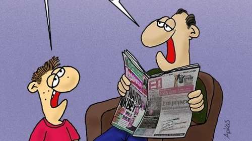 Όλο ειρωνείες ο Αρκάς: Το νέο σκίτσο του για τα... αντισυστημικά κόμματα