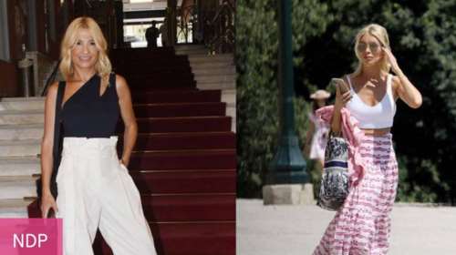 Φαίη Σκορδά VS Κατερίνα Καινούργιου: Ποια φόρεσε το ροζ φόρεμα καλύτερα;