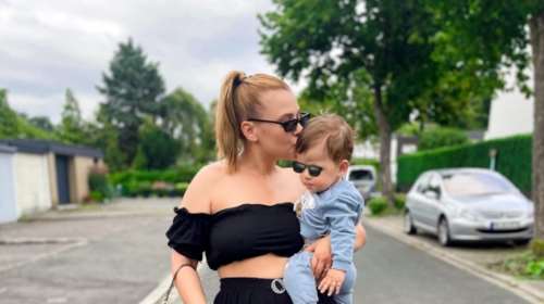 Η Λάουρα Νάργες &quot;ξεναγεί&quot; τον γιο της στη γειτονιά που μεγάλωσε - Ταξίδι στη Γερμανία