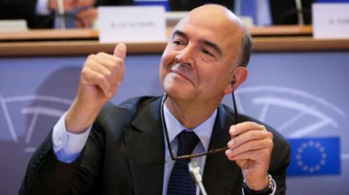 Μοσκοβισί: Η ελληνική κυβέρνηση τα πάει καλά - θα λάβει τα €3 δισ.