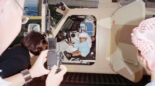 Μια έκθεση καθόλου ειρηνική στο &#39;Αμπου Ντάμπι