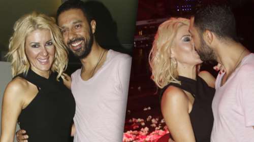 Η Εύη Φραγκάκη και τα καυτά φιλιά με τον αγαπημένο της στα μπουζούκια!