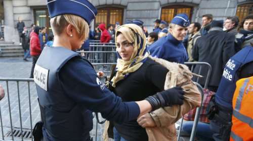 Στρατός και αστυνομία στους δρόμους των Βρυξελλών