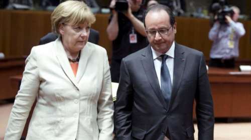 FAZ: Στο Παρίσι η Μέρκελ την Τετάρτη για να δει τον Ολάντ