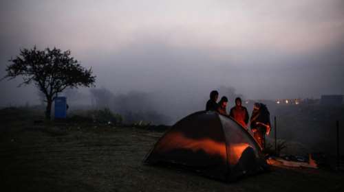 Ειδομένη: Συγκλονιστικές φωτογραφίες από το δράμα των προσφύγων
