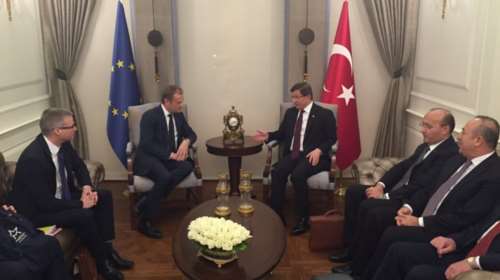 Νταβούτογλου: Δεν κάνουμε παζάρι με την ΕΕ για χρήματα