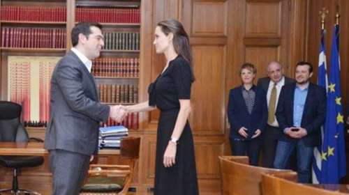 Ποιον από τους συνεργάτες του Τσίπρα γοήτευσε η Τζολί;