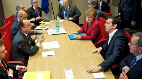 Τριμερής Μέρκελ-Ολάντ-Τσίπρα στις Βρυξέλλες