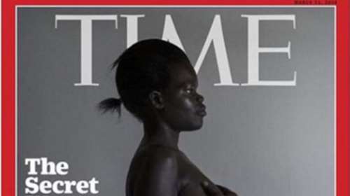 ΤΙΜΕ: Εγκυος - θύμα βιασμού σπό το Ν. Σουδάν σε εξώφυλλο που σοκάρει