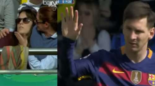 Το σουτ του Μέσσι έστειλε φίλαθλο στο νοσοκομείο!