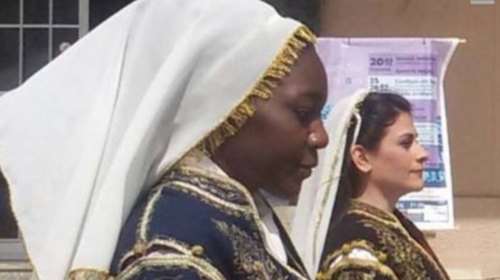 H Ιουλιέτα από την Αφρική παρέλασε με τον Όμιλο Βρακοφόρων Κρήτης