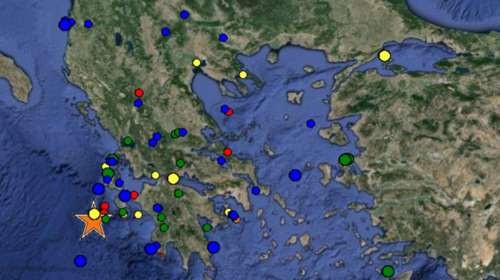 Σεισμός 5,2 Ρίχτερ ταρακούνησε τη Ζάκυνθο