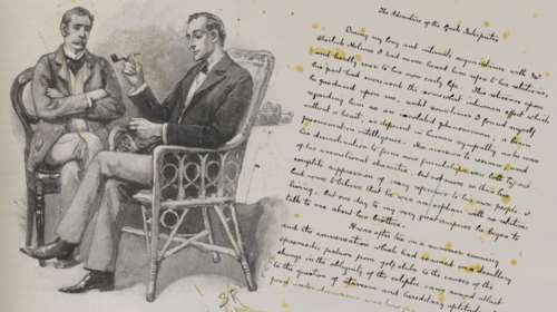 400.000 δολ. για το χειρόγραφο του Σ. Χολμς με ήρωα τον Έλληνα Διερμηνέα