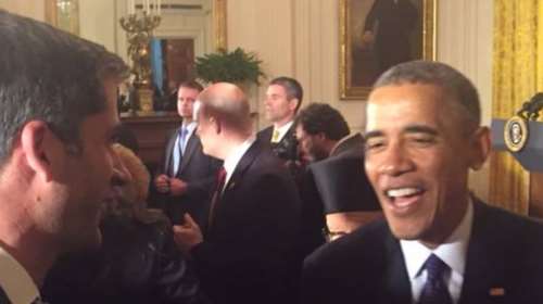 Το τετ-α-τετ του Μπακογιάννη με τον Ομπάμα στον Λ. Οίκο