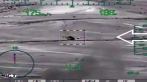 Δείτε πως ένα Ρωσικό Mi-28 ανατινάζει όχημα τζιχαντιστών