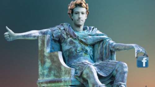 Ο Ζούκερμπεργκ ως Καίσαρας στο εξώφυλλο του Economist