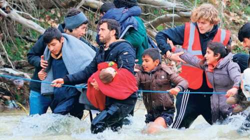 Ξεσηκώνει την Ειδομένη η «Διεθνής των Αλληλέγγυων»