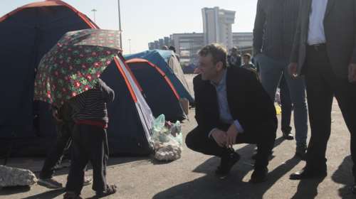 Στο λιμάνι του Πειραιά ο Απόστολος Γκλέτσος