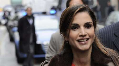 Στη Λέσβο και η βασίλισσα Ράνια