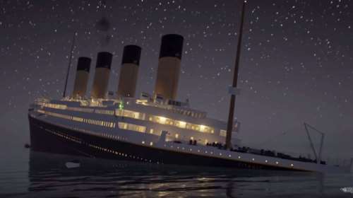 Τιτανικός: Η συγκλονιστική ψηφιακή αναπαράσταση του ναυαγίου σε real time