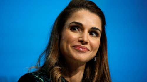 Η βασίλισσα Ράνια της Ιορδανίας στην Λέσβο την Μεγάλη Εβδομάδα