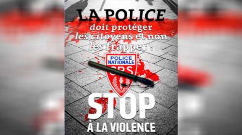 Σάλος στη Γαλλία για την αιματοβαμμένη αφίσα του συνδικάτου CGT