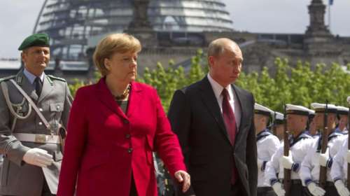 Επικοινωνία Πούτιν-Μέρκελ για την Ουκρανία