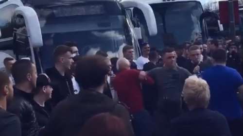 Επεισόδια μεταξύ οπαδών της Έβερτον και της Μάντσεστερ